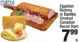 Super King Markets Egyptian rummy or eureka smoked canadian bacon ham offer