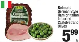 Super King Markets Belmont german style ham or italian imported castelvetrano olives offer