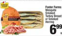 Super King Markets Foster farms mesquite smoked turkey breast or smoked herring offer