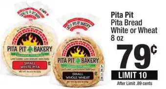 Super King Markets Pita Pit Pita Bread White or Wheat offer