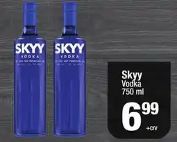 Super King Markets Skyy vodka offer