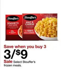 Target Select Stouffer's frozen meals offer