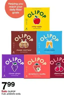 Target OLIPOP prebiotic soda offer