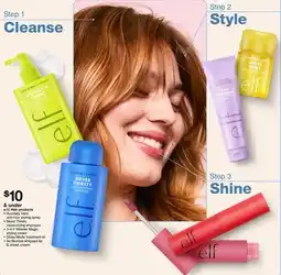 Target e.l.f Hair products offer