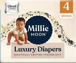 Target Millie Moon 120 ct. luxury diapers offer