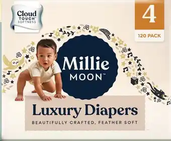 Target Millie Moon 120 ct. luxury diapers offer