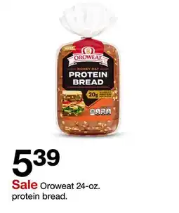 Target Oroweat 24-oz. protein bread offer
