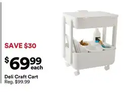 Michaels Deli Craft Cart offer