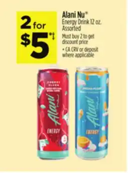 Dollar General Alani Nu Energy Drink offer