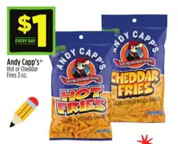 Dollar General Andy Capp's Hot or Cheddar Fries offer