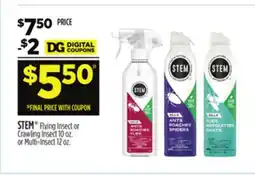 Dollar General STEM Flying Insect or Crawling Insect 10 oz. or Multi-Insect 12 oz offer