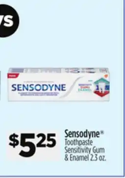 Dollar General Sensodyne Toothpaste Sensitivity Gum & Enamel offer