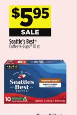 Dollar General Seattle's Best Coffee K-Cups offer