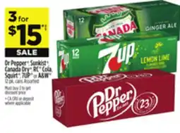 Dollar General Dr Pepper , Sunkist , Canada Dry , RC Cola, Squirt , 7UP or A&W offer