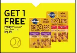 Dollar General Pedigree Drizzlers Savory Sauce offer