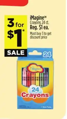 Dollar General iMagineTM Crayons 24 ct offer