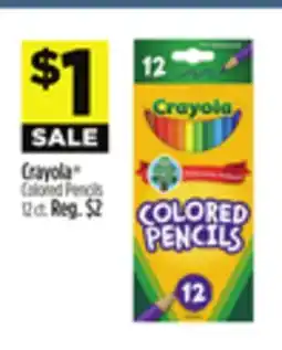 Dollar General Crayola Colored Pencils offer