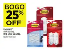 Dollar General Command Hooks Assorted offer
