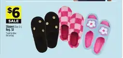 Dollar General Slippers offer