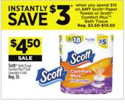 Dollar General Scott Comfort Plus Soft Lavender Rolls offer