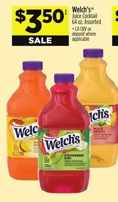 Dollar General Welch's Juice Cocktail offer