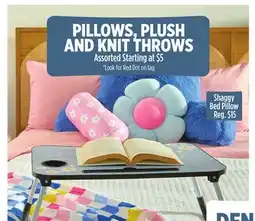 Dollar General PILLOWS, PLUSH AND KNIT THROWS offer