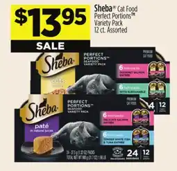 Dollar General Sheba Cat Food Perfect Portions Variety Pack offer
