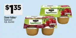 Dollar General Clover Valley Applesauce offer