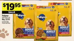 Dollar General Pedigree Dog Food offer