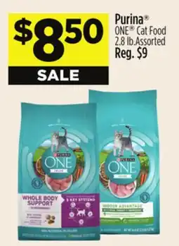 Dollar General Purina ONE Cat Food offer