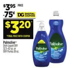 Dollar General Palmolive Dish Liquid OXY offer