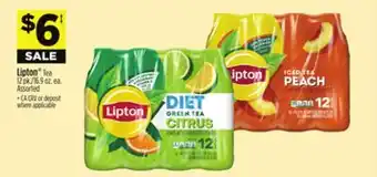Dollar General Lipton Tea offer