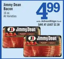 Price Chopper Jimmy Dean Bacon offer
