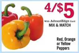 Price Chopper Red, Orange or Yellow Peppers offer