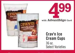Price Chopper Crav'n Ice Cream Cups offer