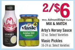 Price Chopper Arby's Horsey Sauce offer