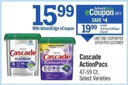 Price Chopper Cascade Actionpacs offer