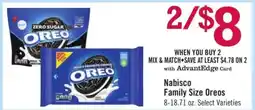 Price Chopper Nabisco Family Size Oreos offer