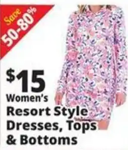 Ocean State Job Lot Women's Resort Style Dresses, Tops & Bottoms offer