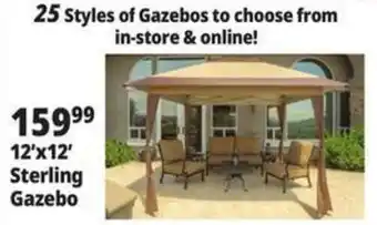 Ocean State Job Lot Sterling Gazebo offer