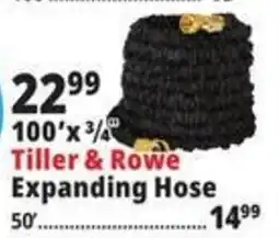 Ocean State Job Lot Tiller & Rowe Expanding Hose offer
