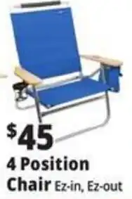 Ocean State Job Lot 4 Position Chair offer