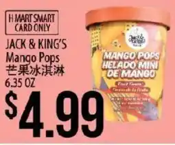 Hmart Jack & King's Mango Pops offer
