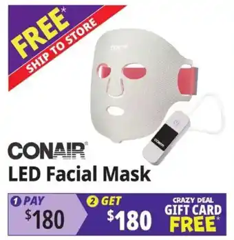 Conair led facial mask