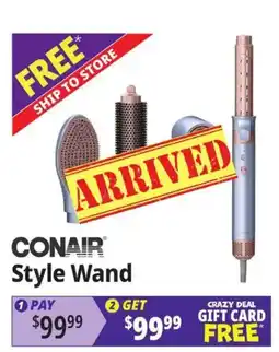 Ocean State Job Lot Conair style wand offer