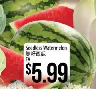 Hmart Seedless Watermelon offer