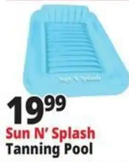 Ocean State Job Lot Sun N' Splash Tanning Pool offer