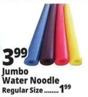 Ocean State Job Lot Jumbo Water Noodle offer