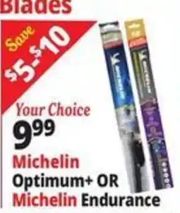 Ocean State Job Lot Michelin Optimum+ Or Michelin Endurance offer