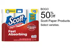 Walgreens Scott paper towels offer
